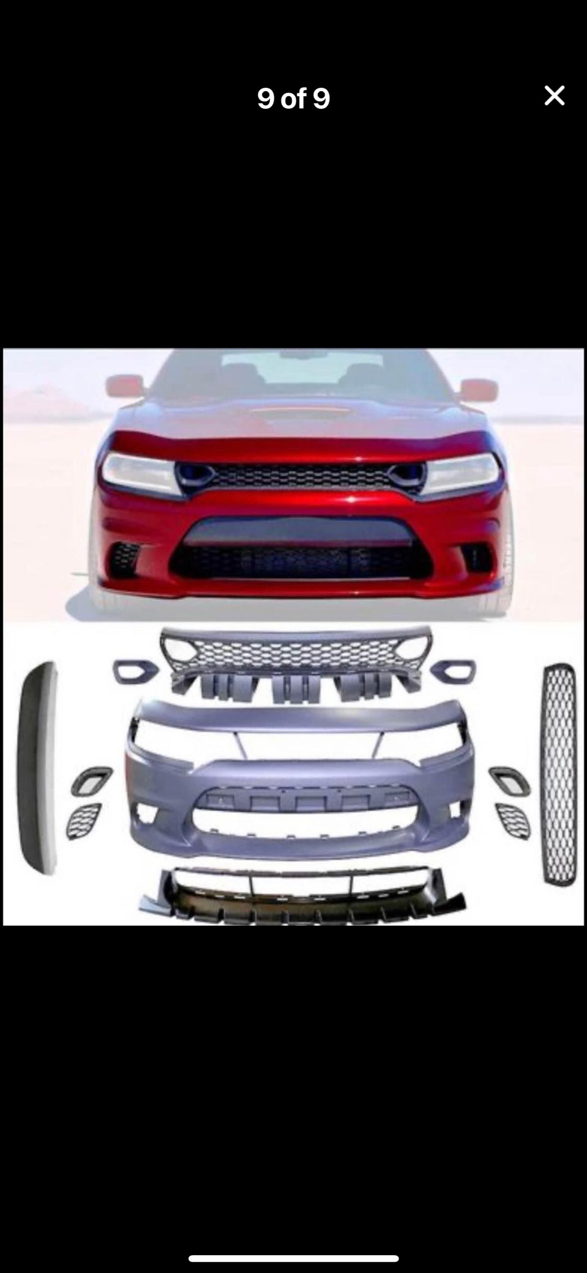 Charger Slimbody (Widebody Style) Front Bumper
