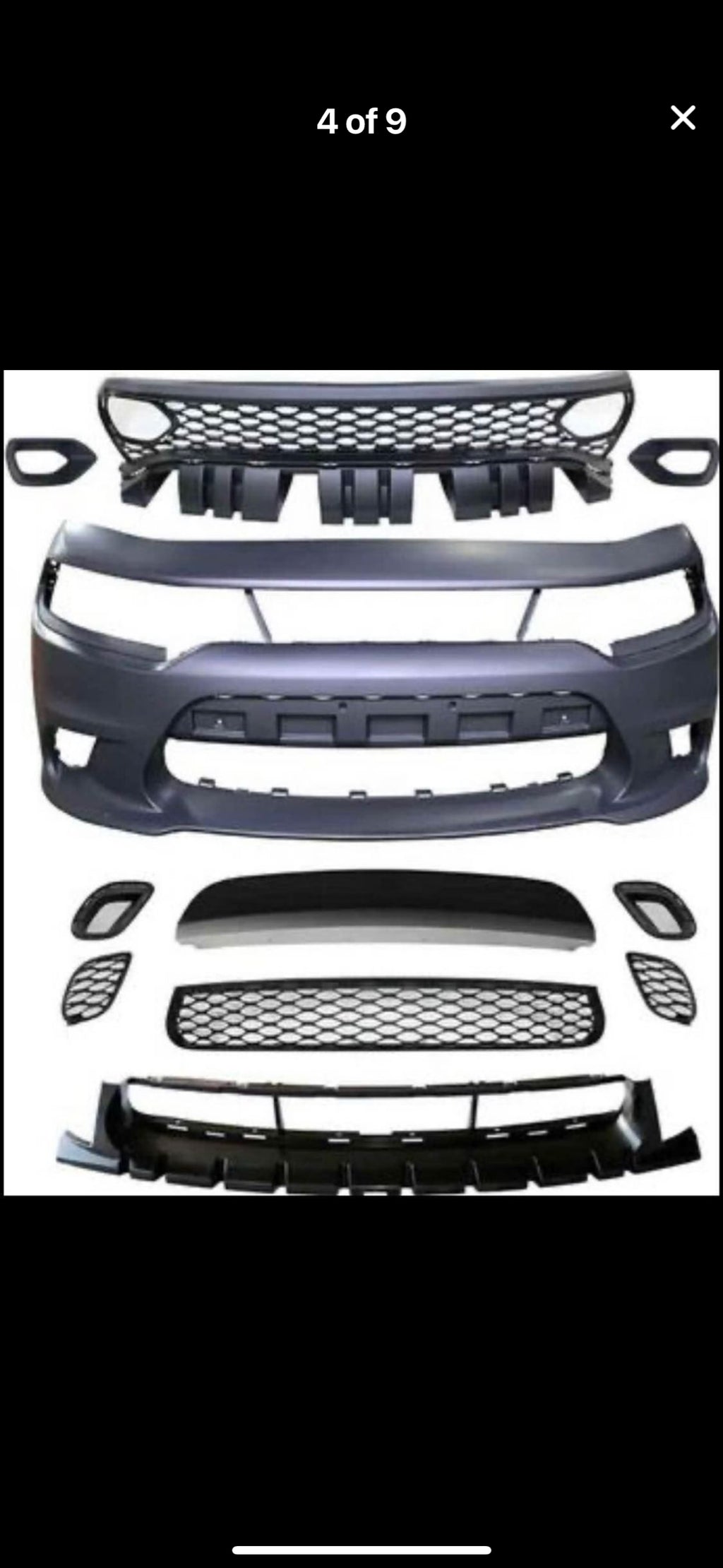 Charger Slimbody (Widebody Style) Front Bumper