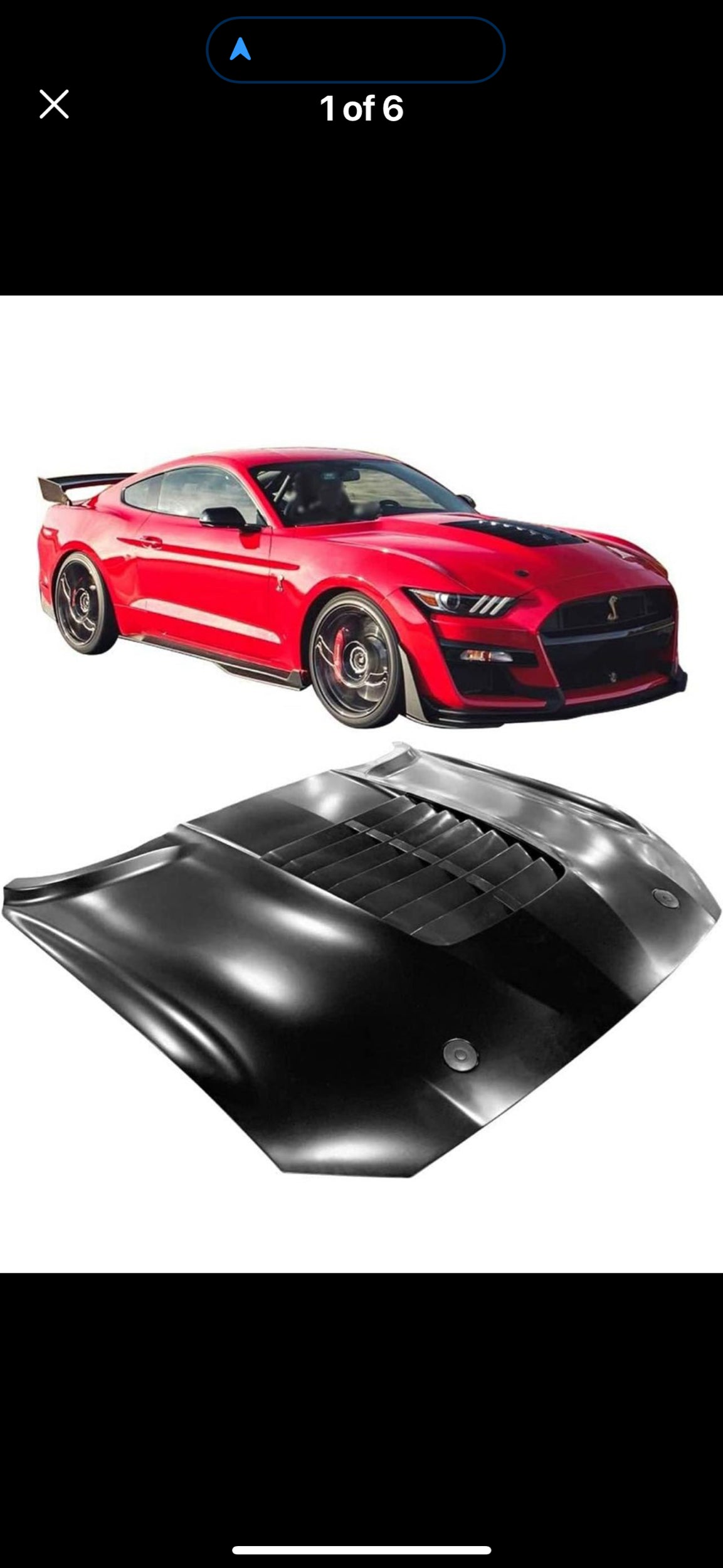 Ford Gt 500 Hood