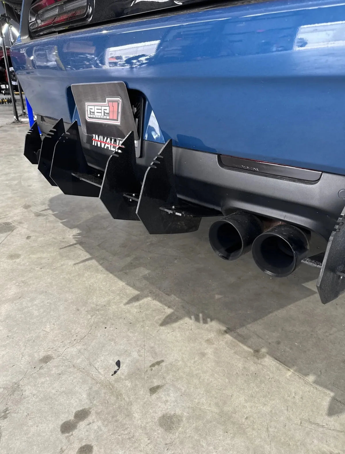 Big Rear Fin Diffuser