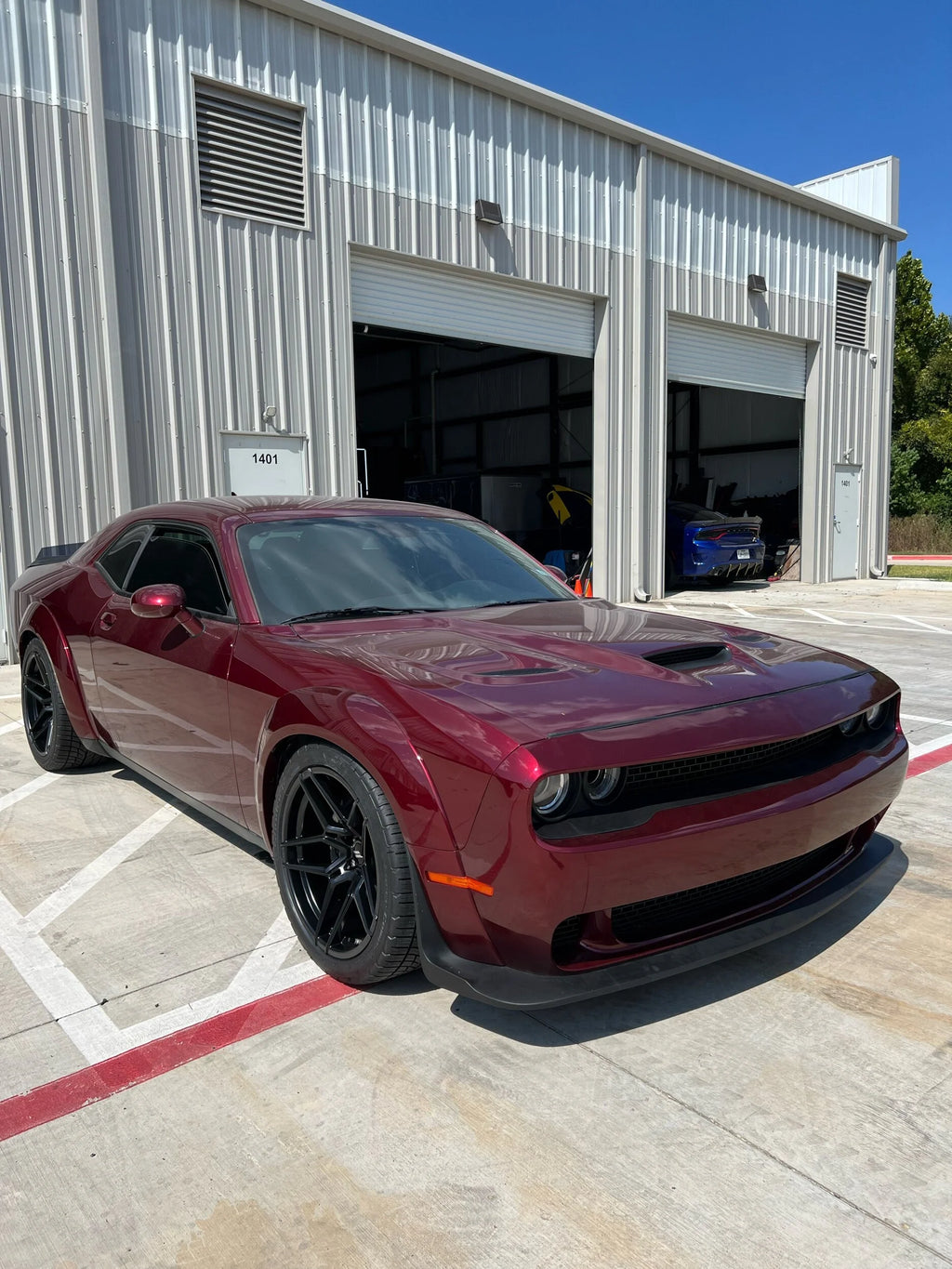 Challenger Widebody Kit (full kit with front bumper)