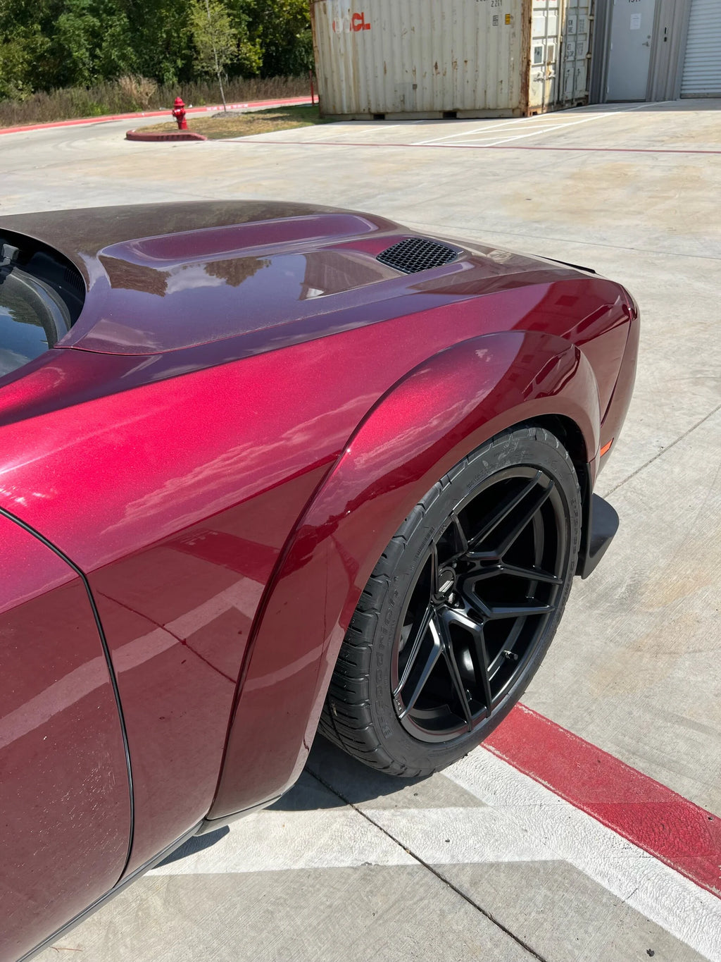 Challenger Widebody Kit (full kit with front bumper)