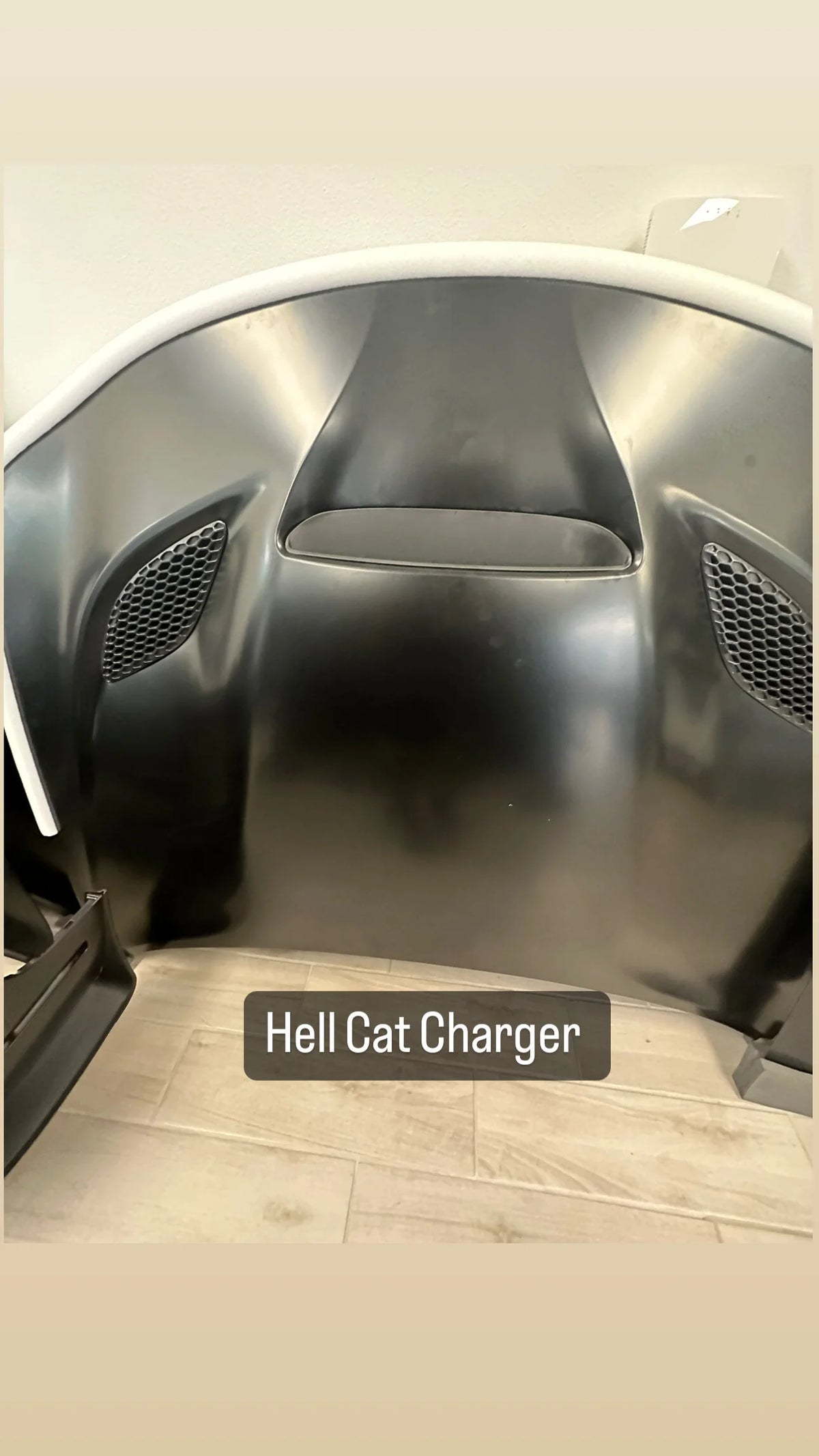 Charger Hell Cat Hood