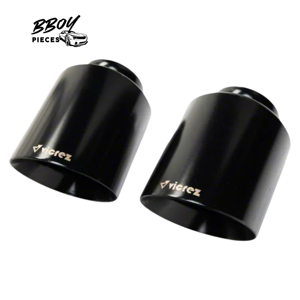 Vicrez Black Bolt On 5" Exhaust Tips — BBOY Pieces