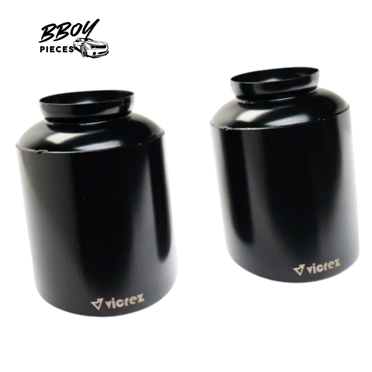 Vicrez Black Bolt On 5" Exhaust Tips — BBOY Pieces